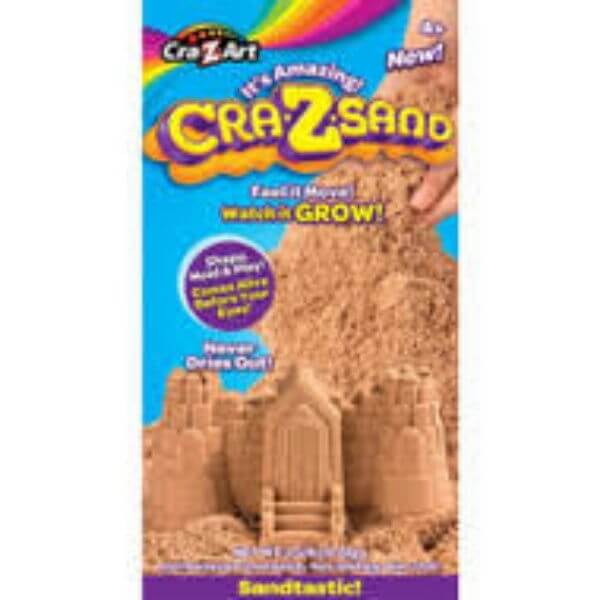 Cra-Z-Art Cra-Z-Sand No Mess Play Sand Sandy brown Character Options