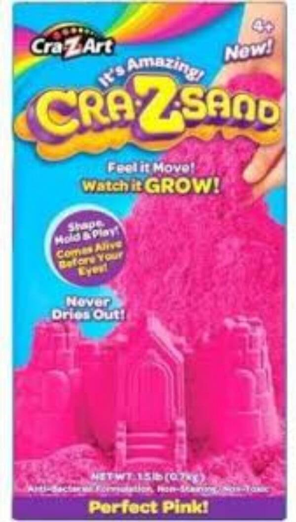 Cra-Z-Art Cra-Z-Sand No Mess Play Sand Pink Character Options