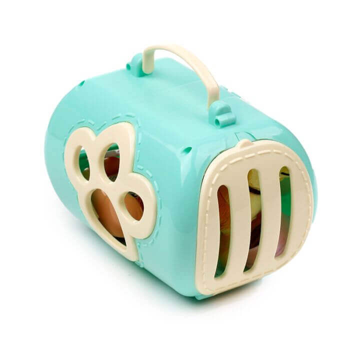 Cute Dog And Carry Case Blue Puckator