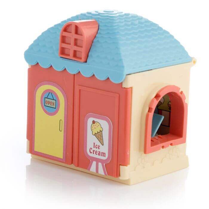 Cute Dog Town House Ice cream Shop Set Puckator