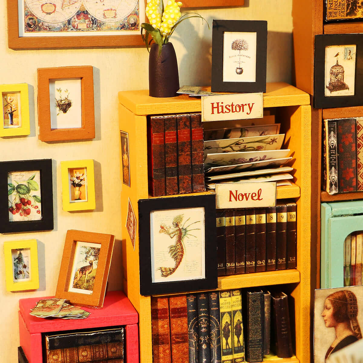Rolife Sams Study DIY Miniature House Rolife