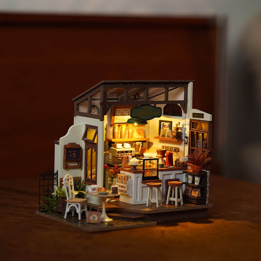 Rolife Slow Life Café DIY Miniature House Rolife