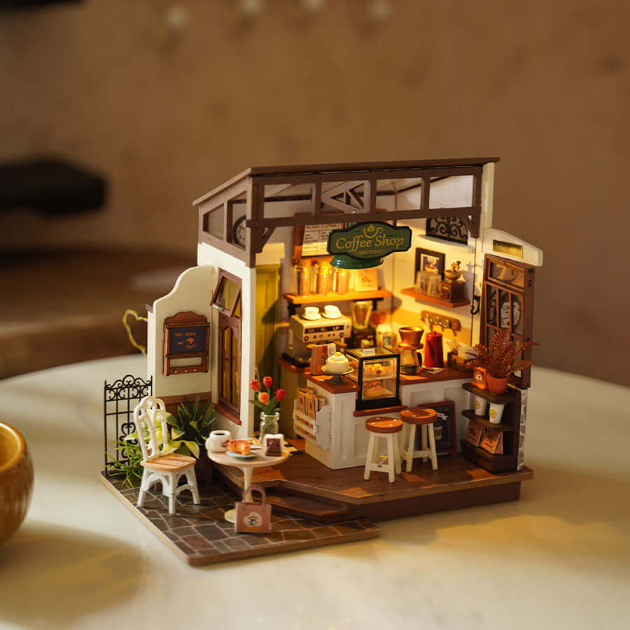 Rolife Slow Life Café DIY Miniature House Rolife