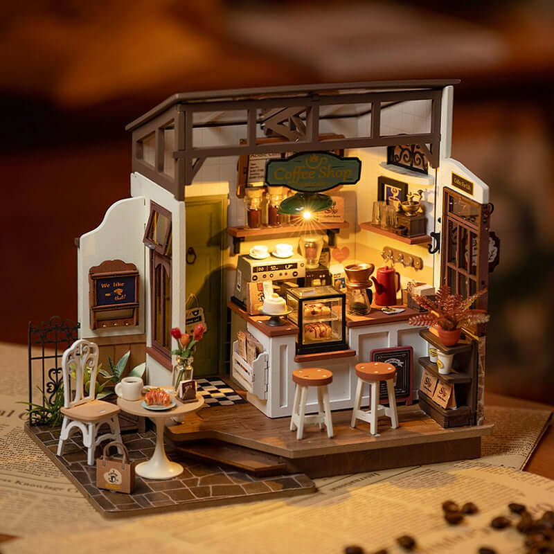 Rolife Slow Life Café DIY Miniature House Rolife