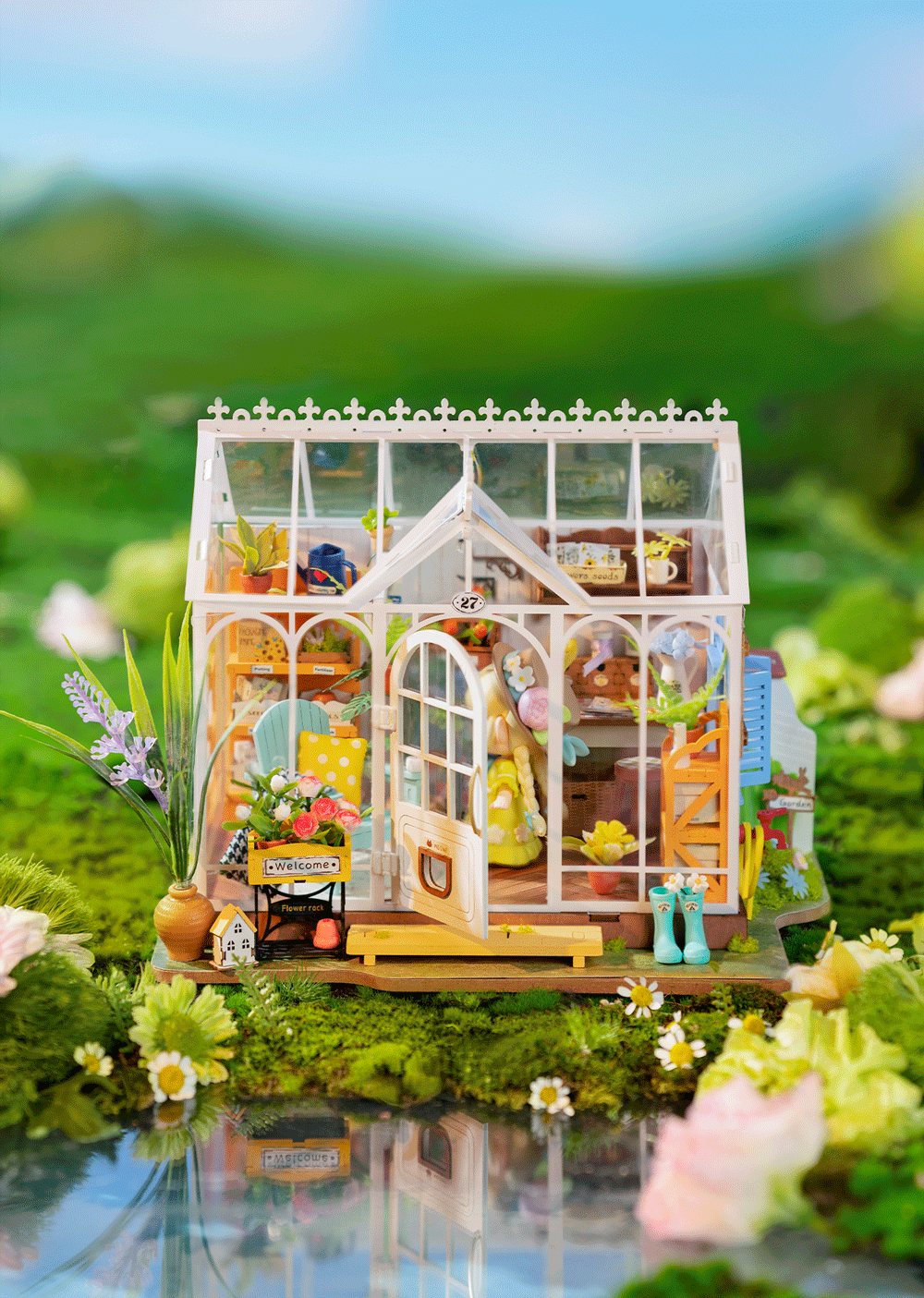 Rolife Dreamy Garden House DIY Miniature House Rolife