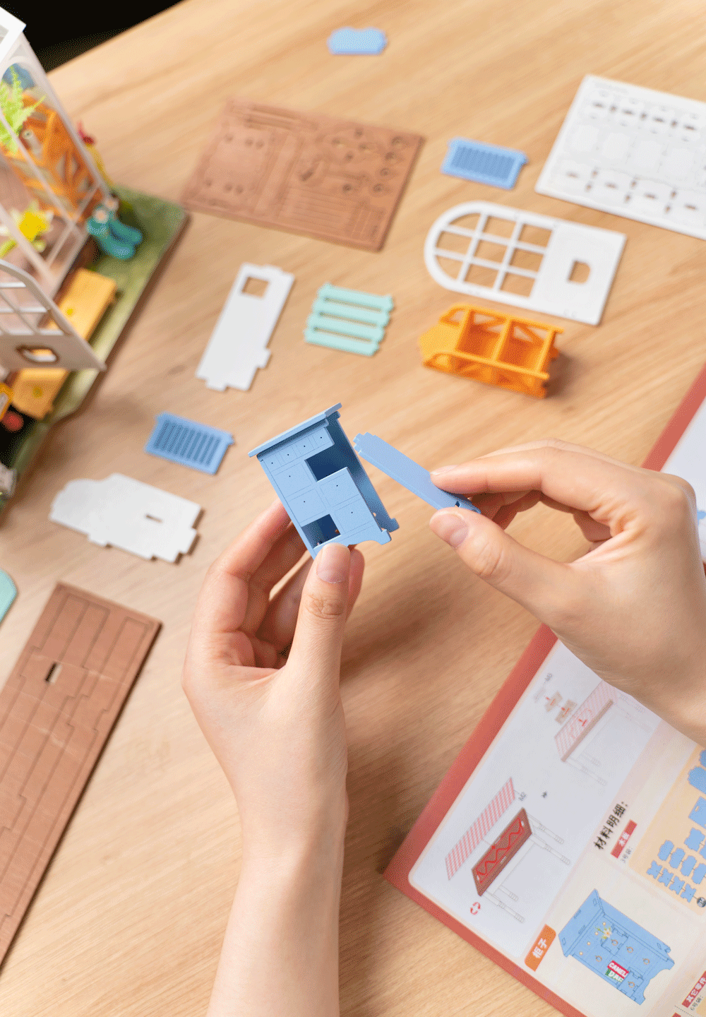 Rolife Dreamy Garden House DIY Miniature House Rolife