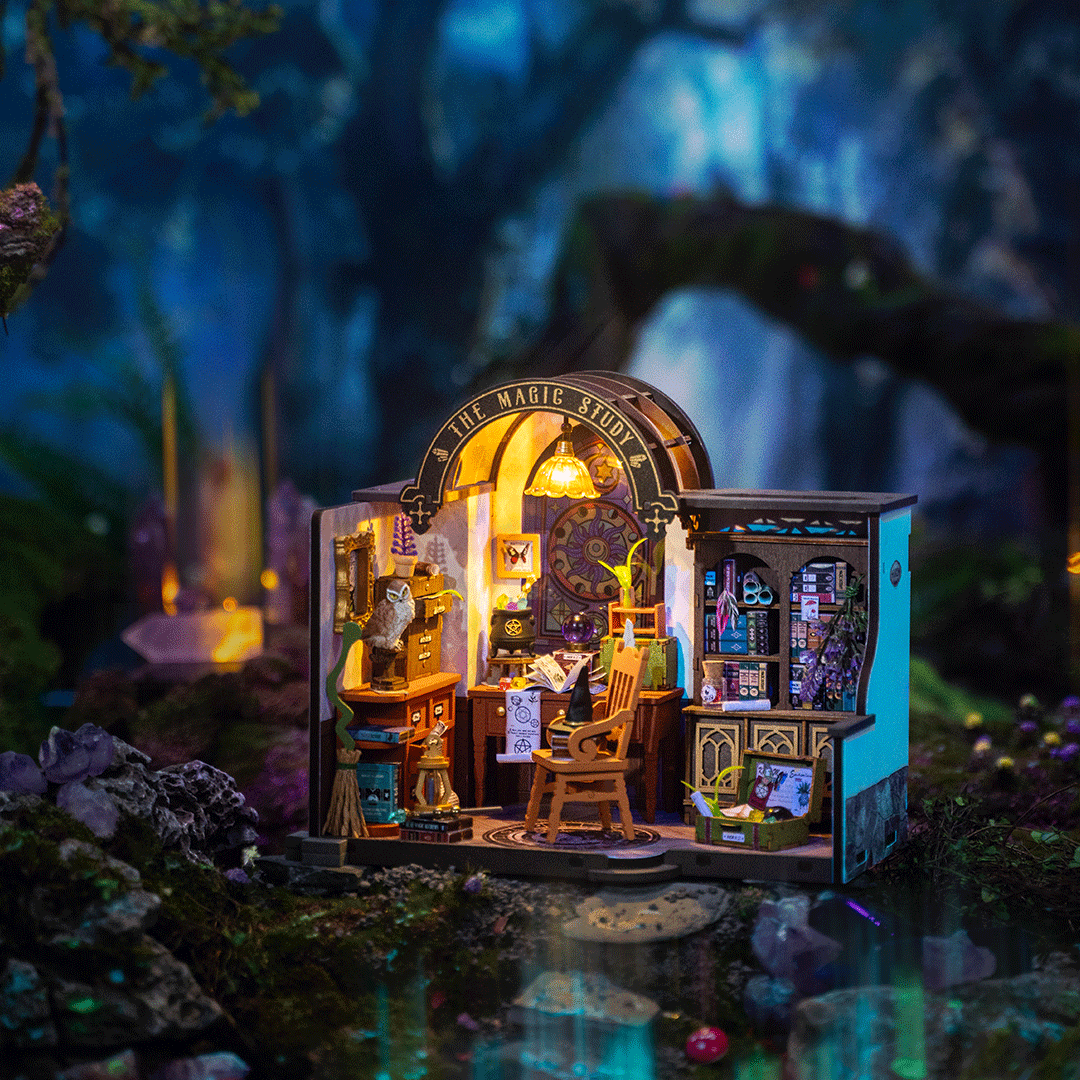 Rolife The Magic Study DIY Miniature House Rolife