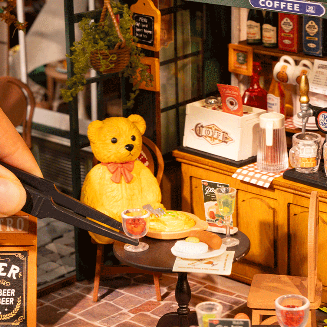 Rolife Tipsy Restaurant DIY Miniature House Rolife