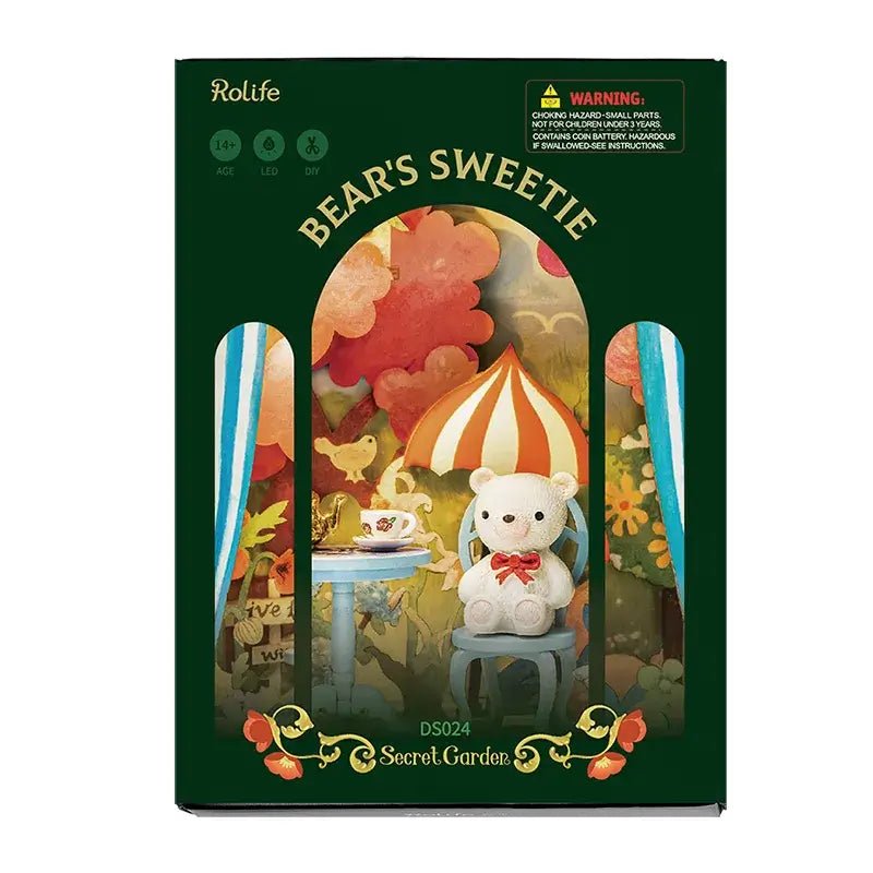 Rolife Bears Sweetie Secret Garden DIY Model Rolife