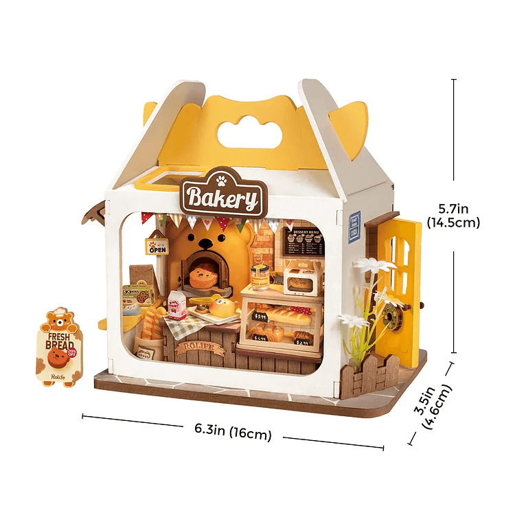 Rolife Teddys Breadbox DIY Miniature House Rolife