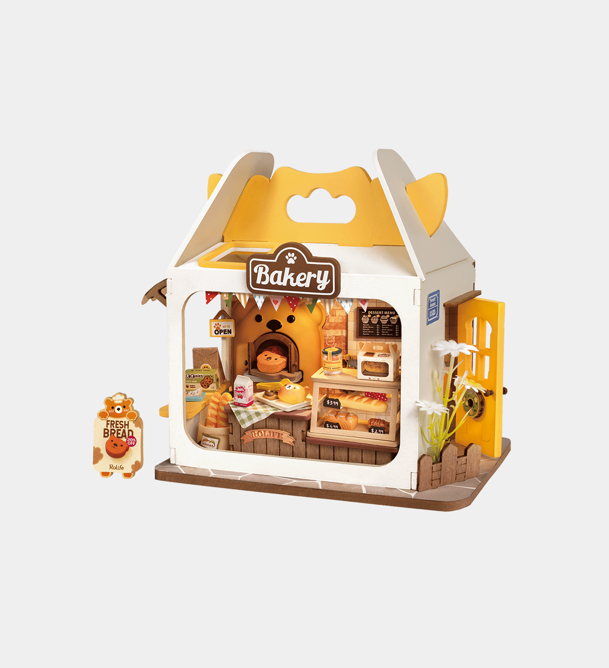 Rolife Teddys Breadbox DIY Miniature House Rolife