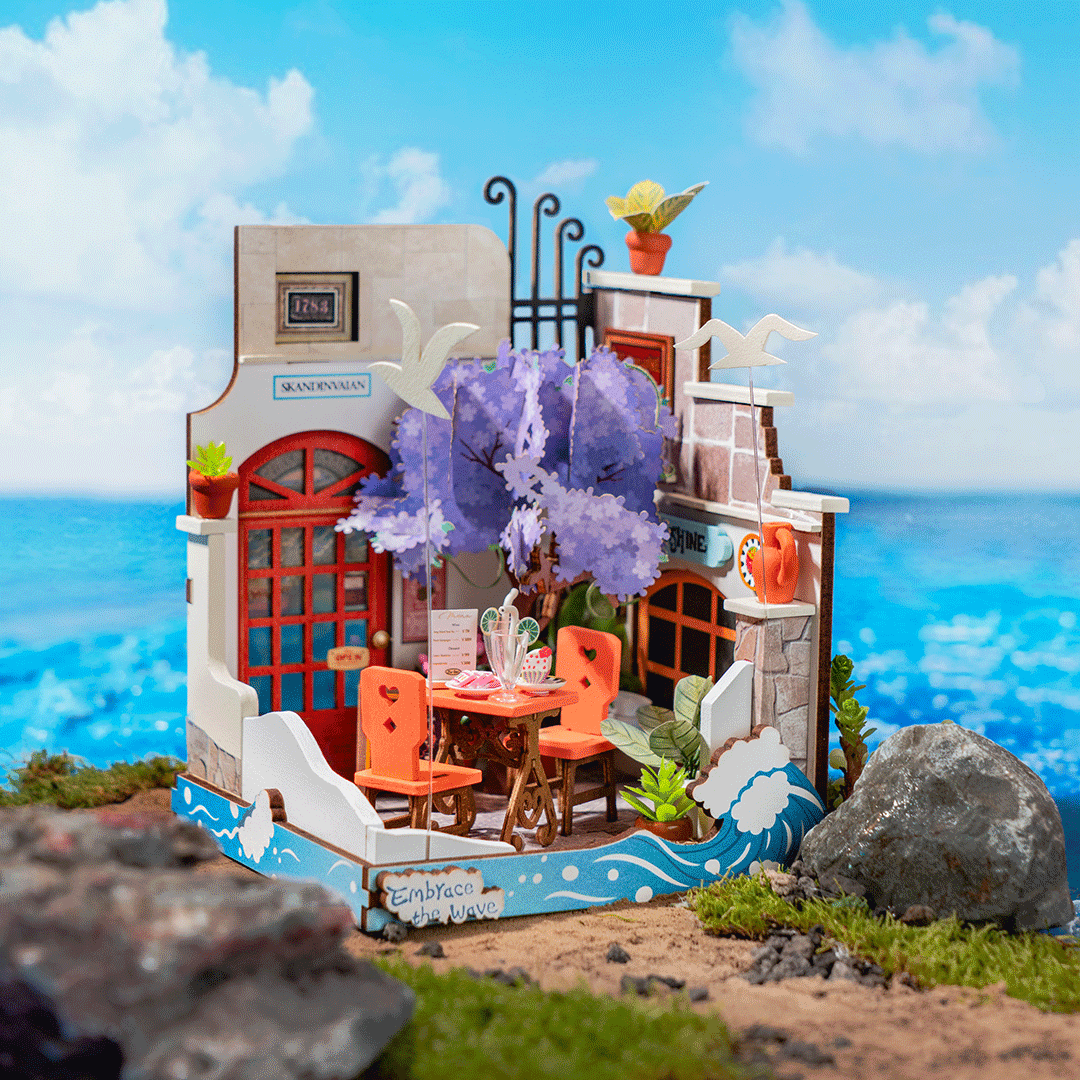 Rolife Sea Holiday DIY Miniature House Rolife