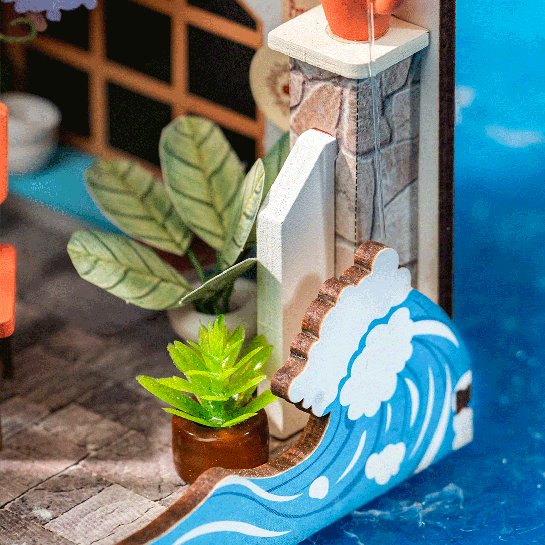 Rolife Sea Holiday DIY Miniature House Rolife