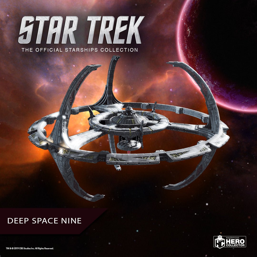 #01 Deep Space 9 DS9 Model Die-cast Ship SPECIAL ISSUE (Eaglemoss / Star Trek) Real Merch