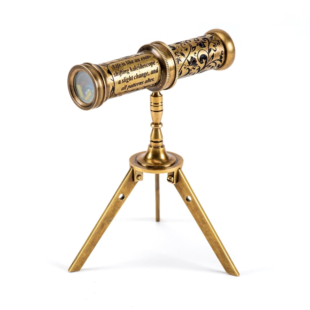 Antique Handmade Kaleidoscope On Tripod, Perfect Christmas, Thanksgiving Gift V.Empire