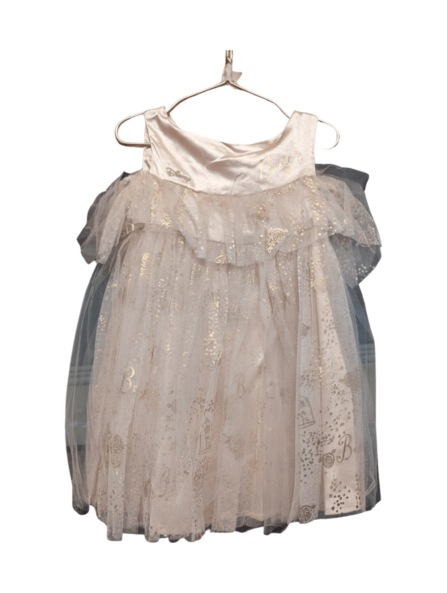 Disney Baby Princess - Belle Frill Shoulder Dress (age 12-18month) Disney