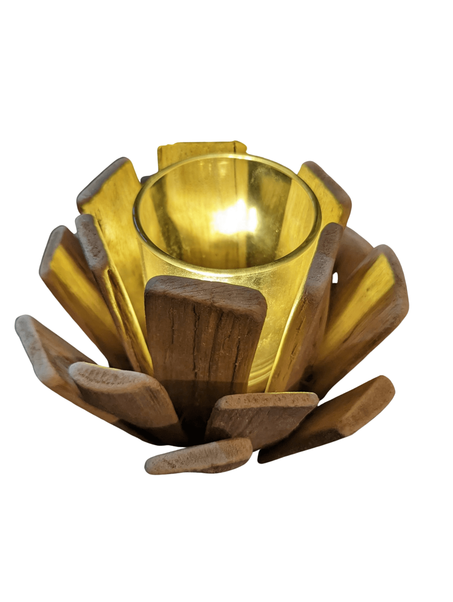 Driftwood candle holder The Imagination Shop