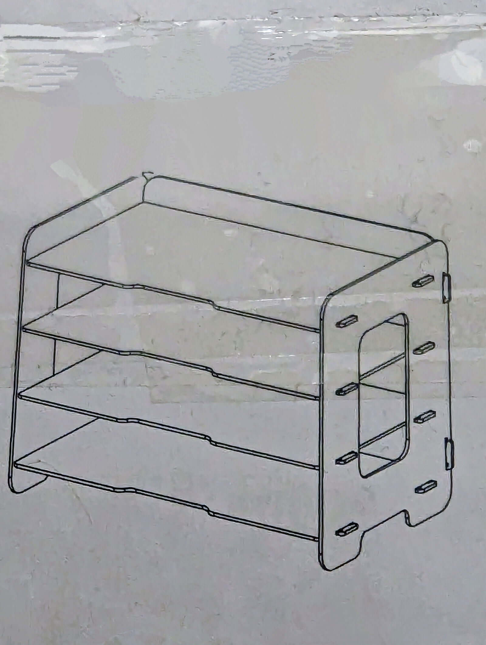 EXERZ Paper Tray Pink The Imagination Shop