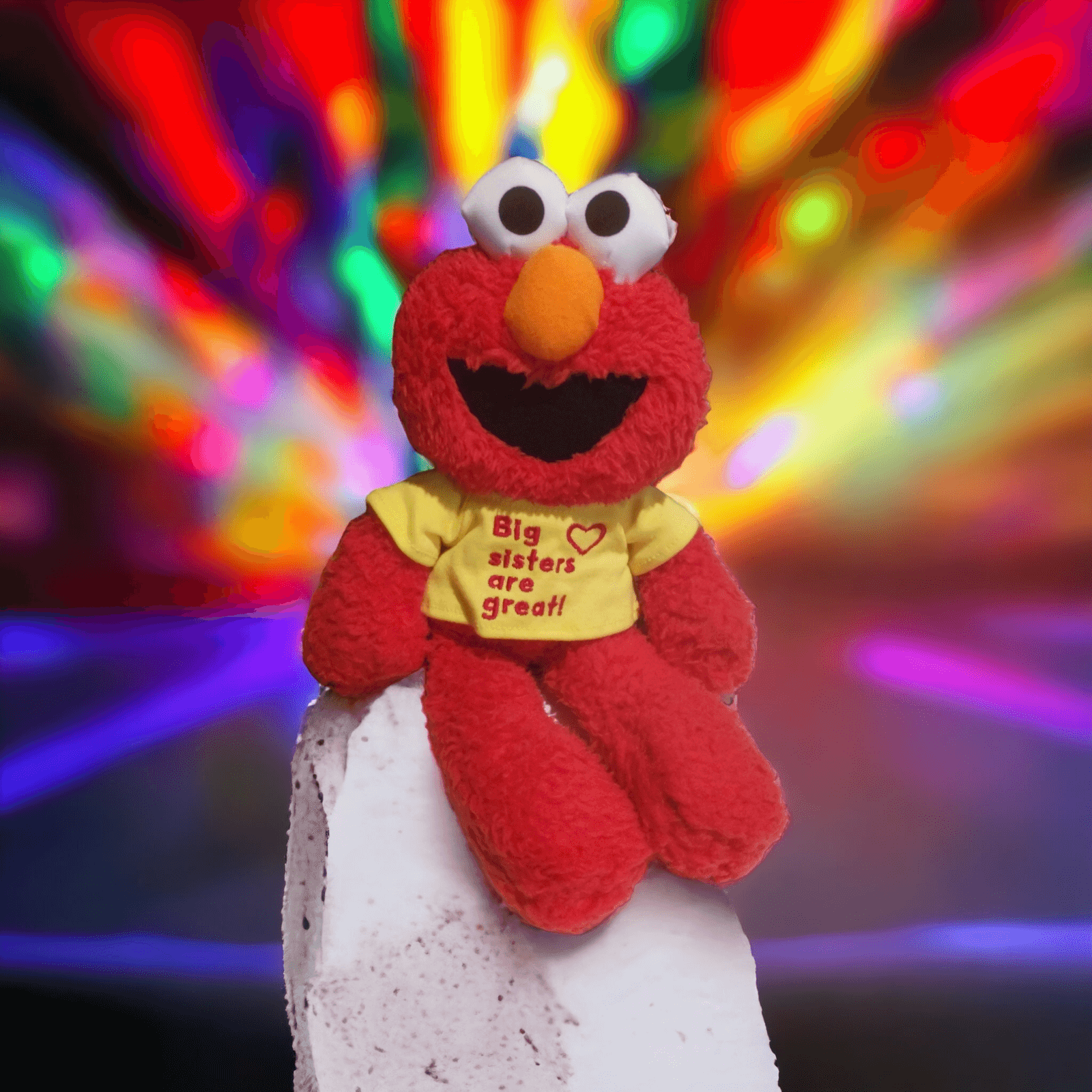 Elmo - Big Sisters Are Great Plush Gund