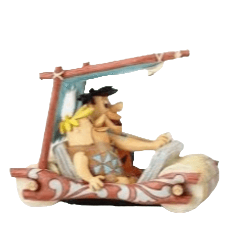 Enesco 'Bedrock Buddies' Fred Flintstone and Barney Rubble Figurine Enesco