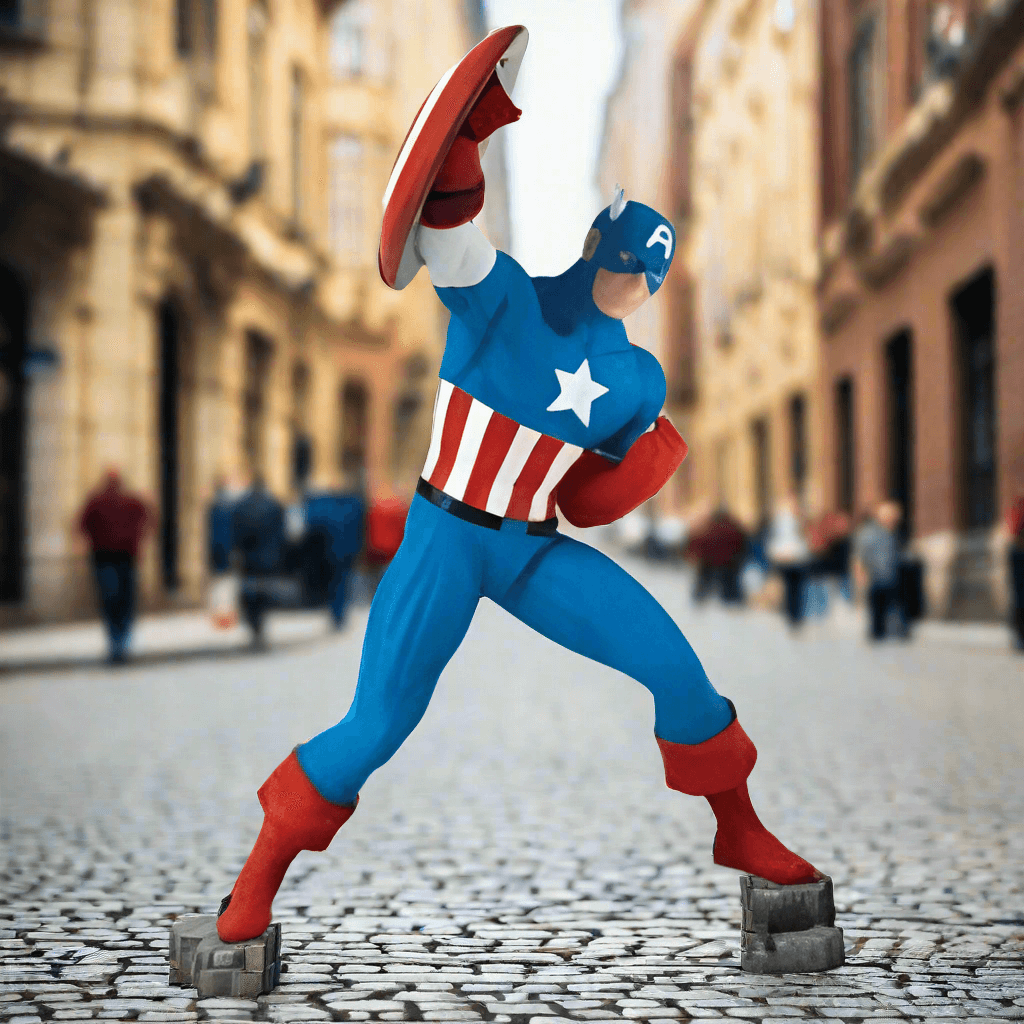 Enesco marvel 'Captain America' Figurine Enesco