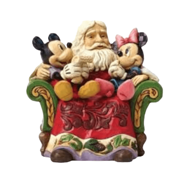 Enesco 'Christmas Wishes' Mickey and Minnie Mouse Figurine Enesco