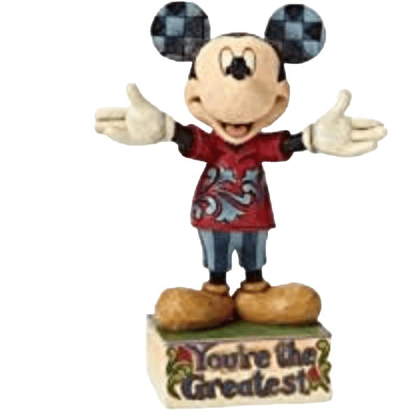Enesco Disney 'You're The Greatest' Mickey Mouse Figurine Enesco