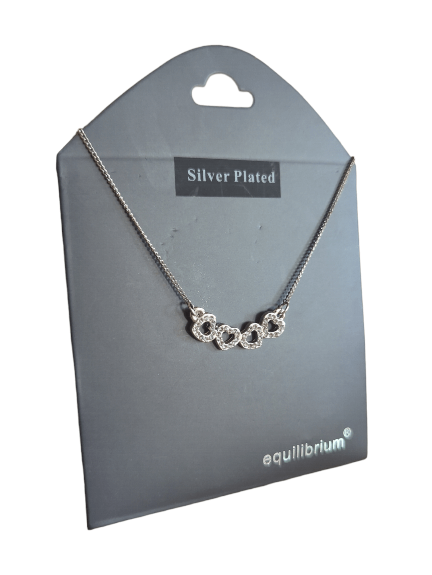 Equilibrium Jewellery - 4 heart necklace The Imagination Shop