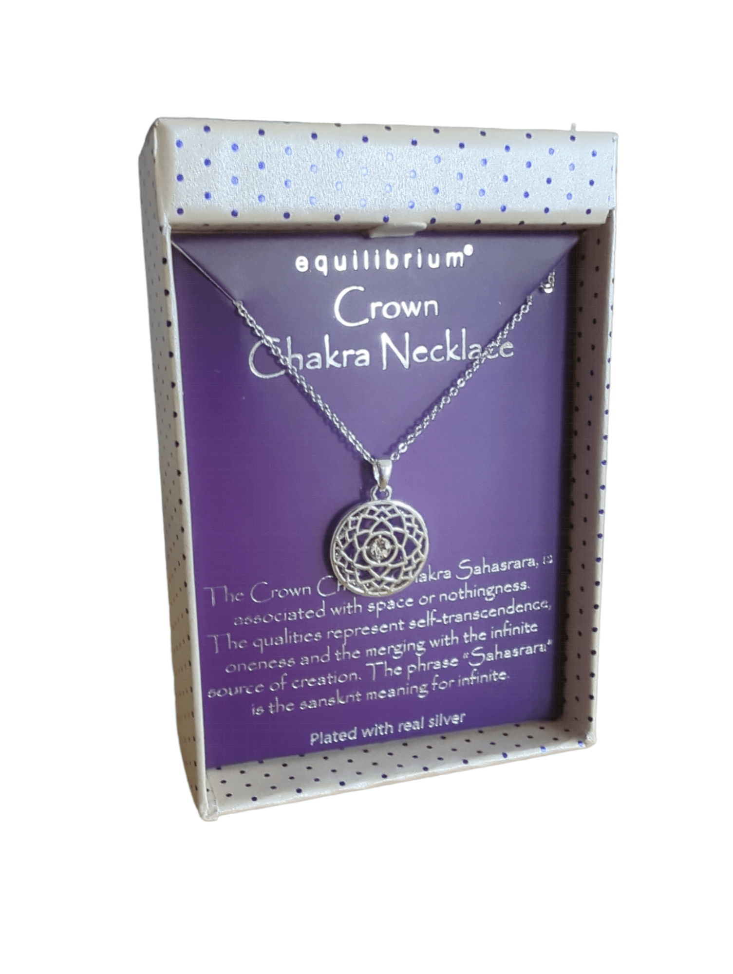 Equilibrium Jewellery - Crown Chakra Necklace The Imagination Shop