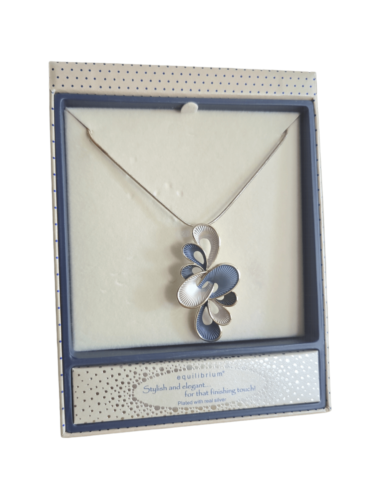 Equilibrium Jewellery - Entwined Loops Necklace The Imagination Shop