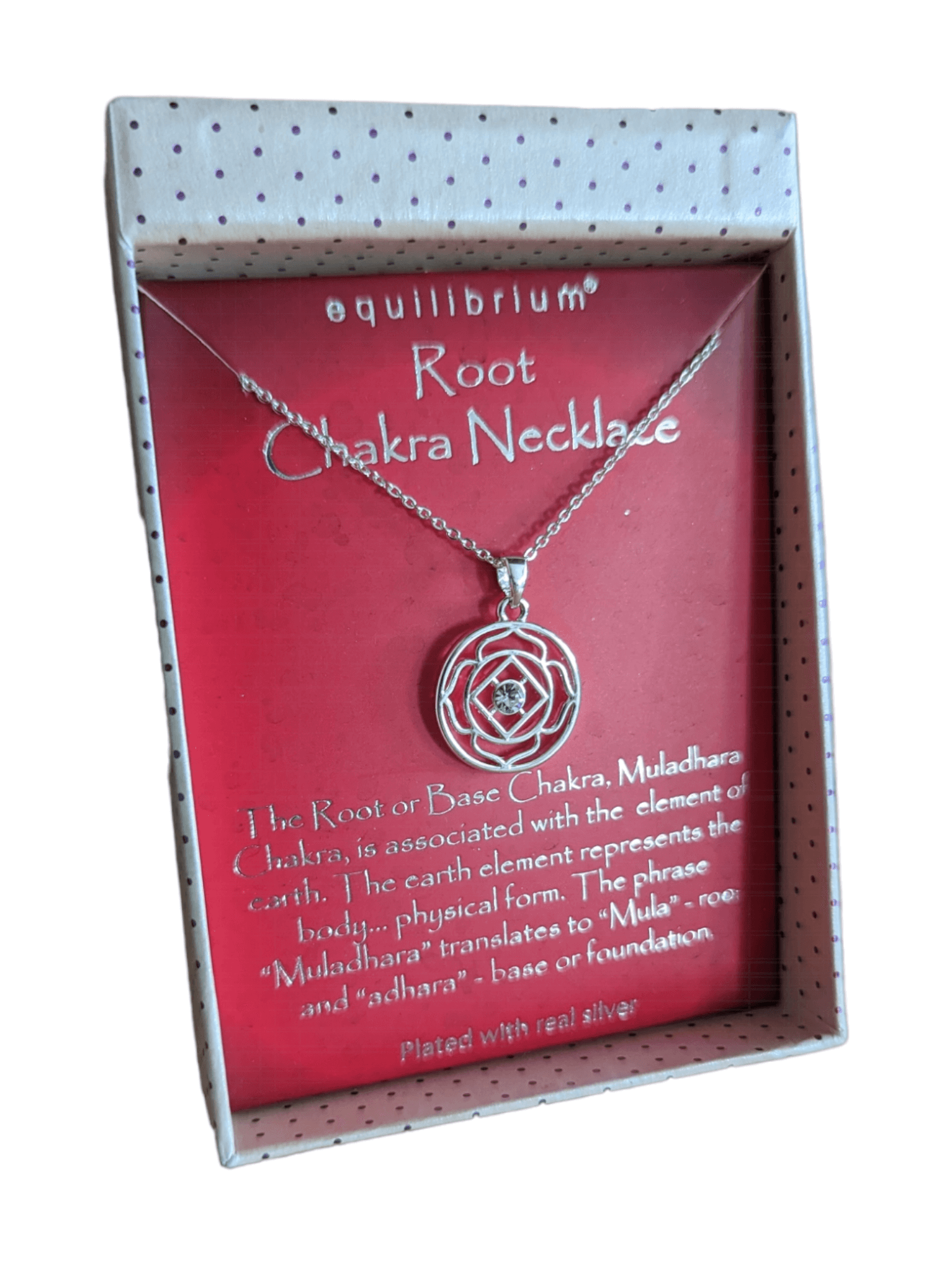 Equilibrium Jewellery - Root Chakra Necklace The Imagination Shop