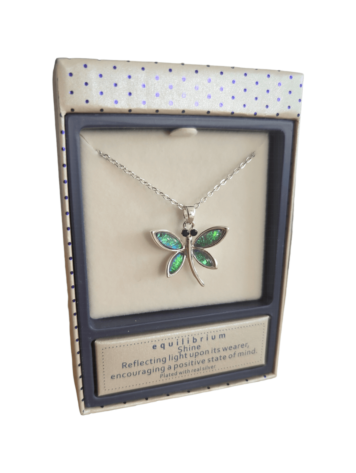 Equilibrium Jewellery - Shine Butterfly - Green & Blue The Imagination Shop