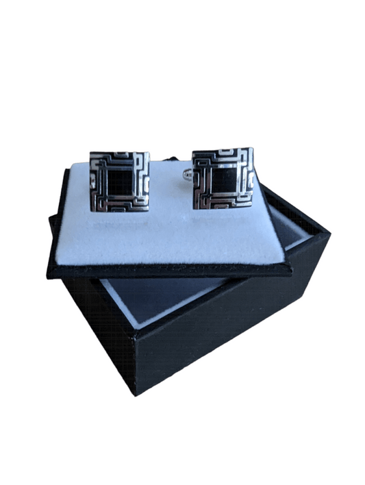 Equilibrium Jewellery - Square Patterned Cuff links - The Imagination Shop - The Imagination Shop 