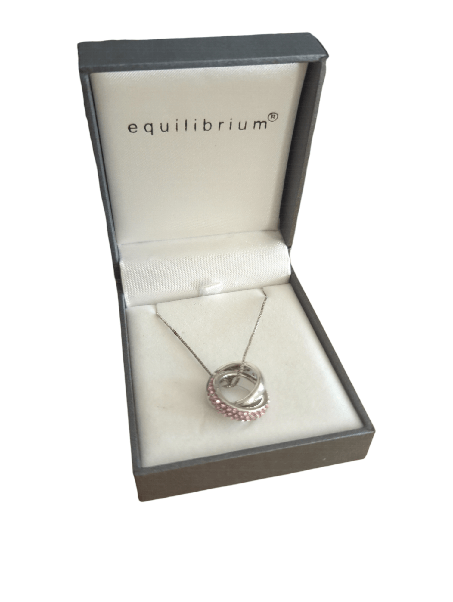 Equilibrium Jewellery - two rings necklace The Imagination Shop