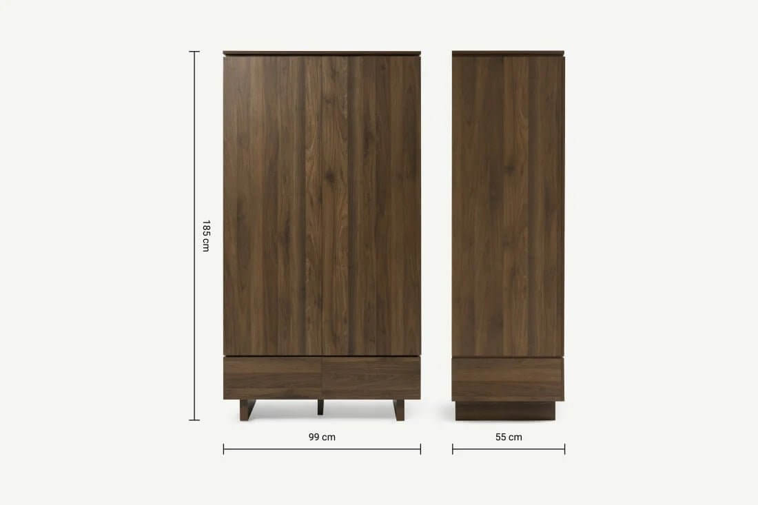 'Erma' Double wardrobe by Made.com (Sealed New Flat packed - Delivery Not Included) Made.com