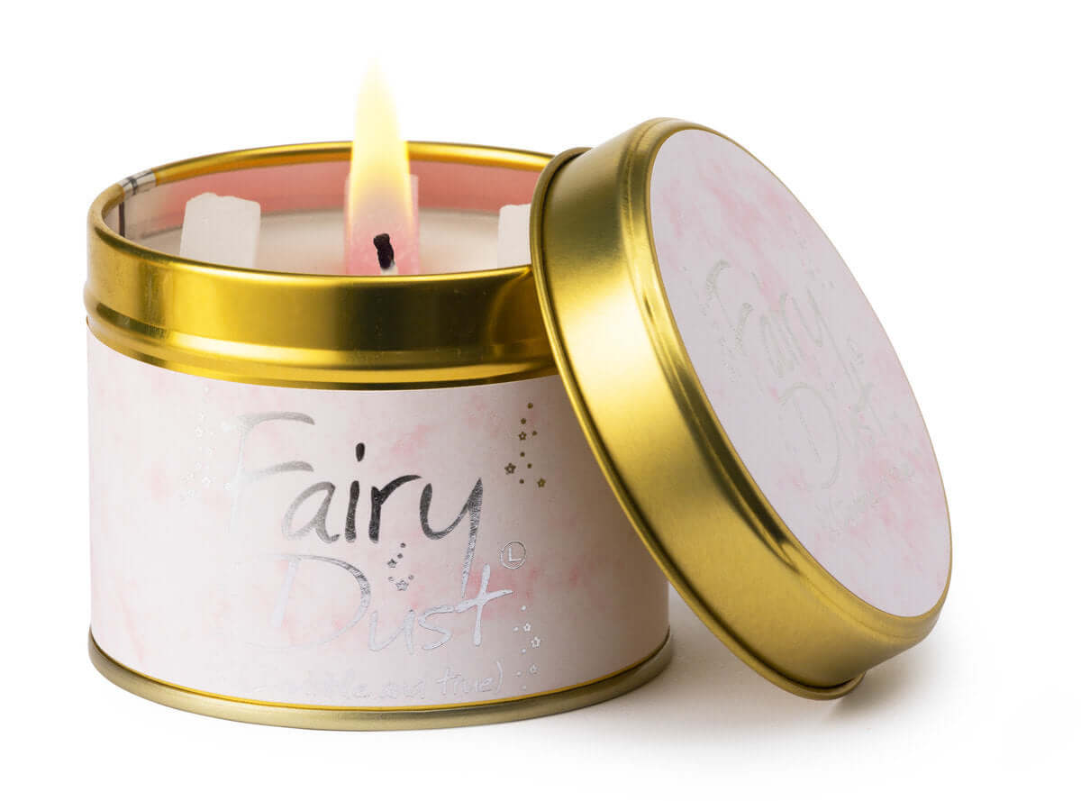Lily Flame - Fairy Dust Scented Tin Candle Lily-Flame
