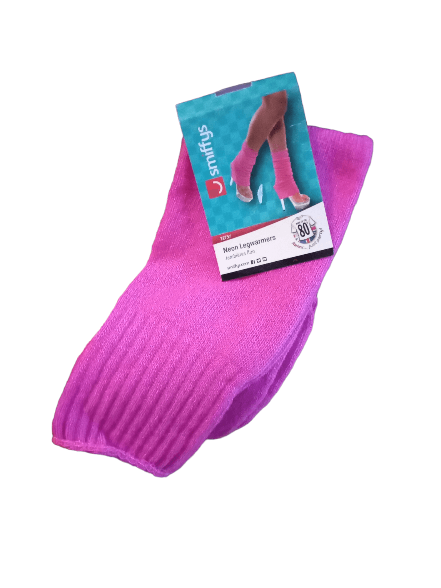 Fancy Dress 80's Neon Leg Warmers Smiffys