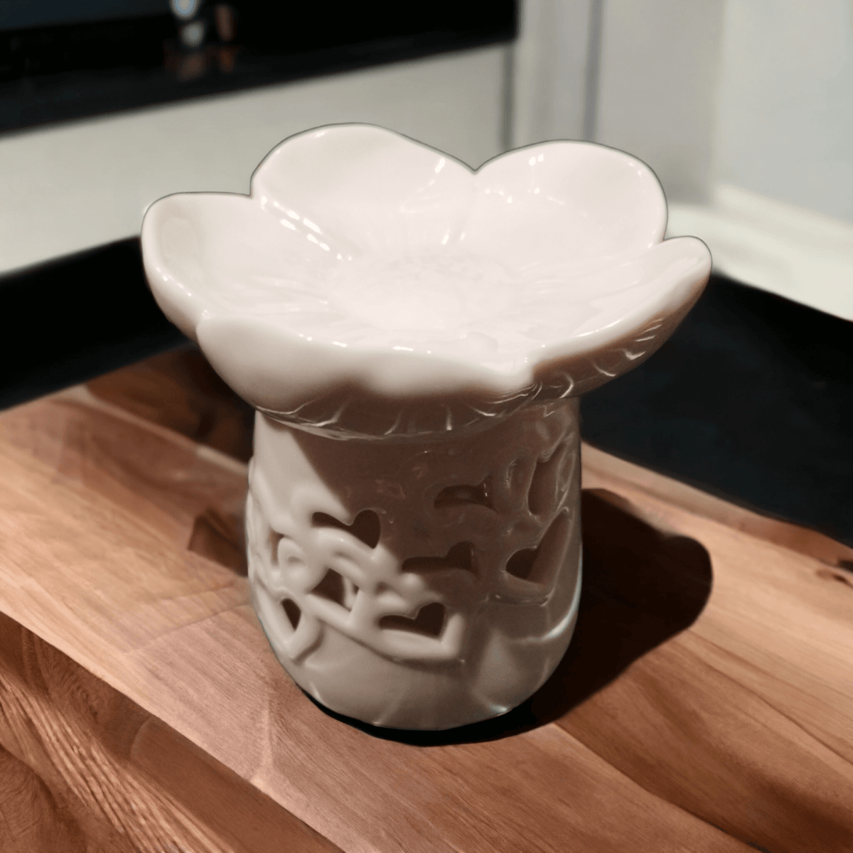 Floral and Heart Wax Melt Burner Aroma
