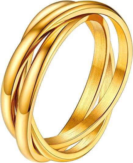 Focalook Jewellery - Triple locking Ring The Imagination Shop