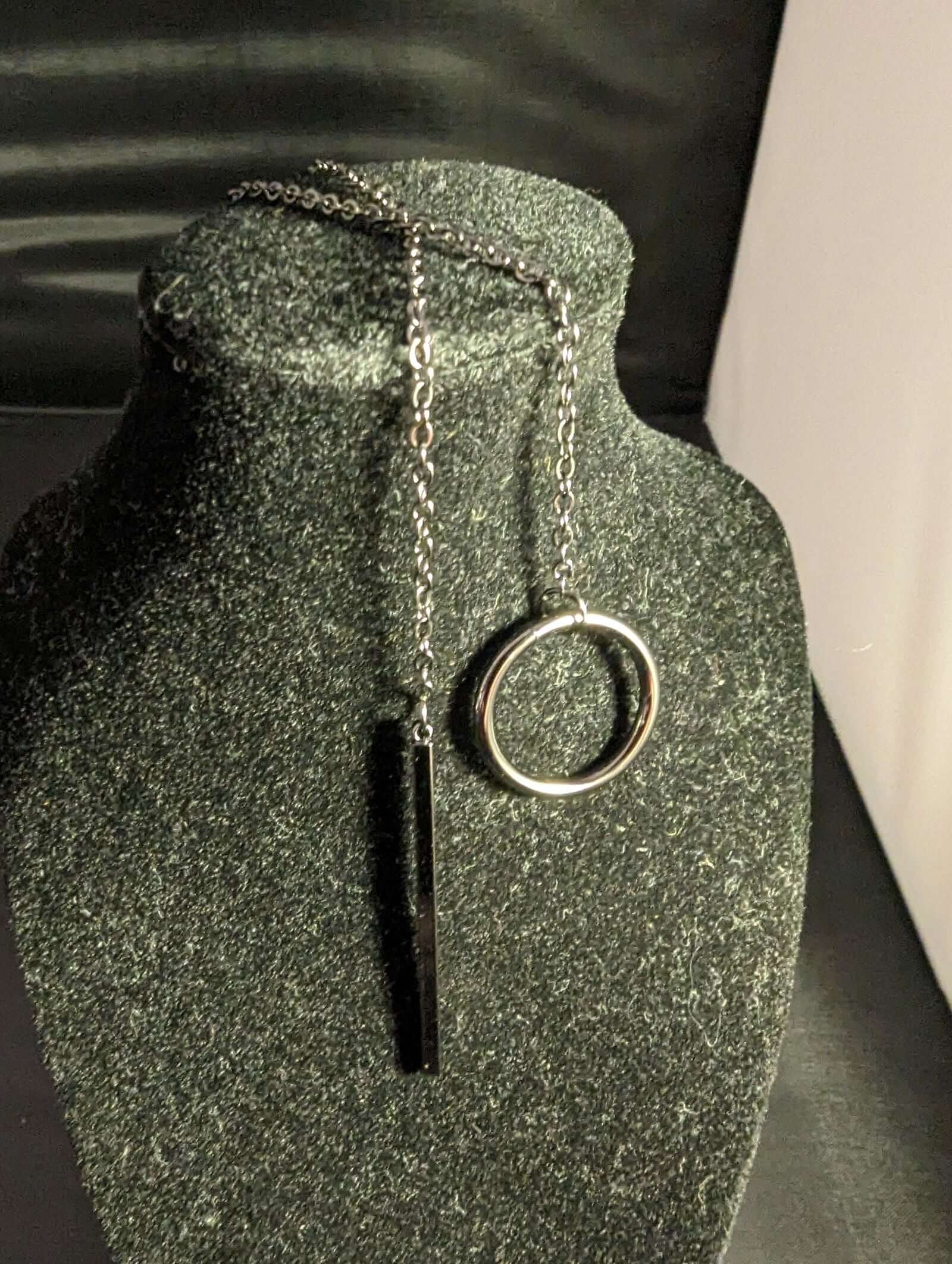 Focalook Jewellery - long Bar Lariat Necklace The Imagination Shop