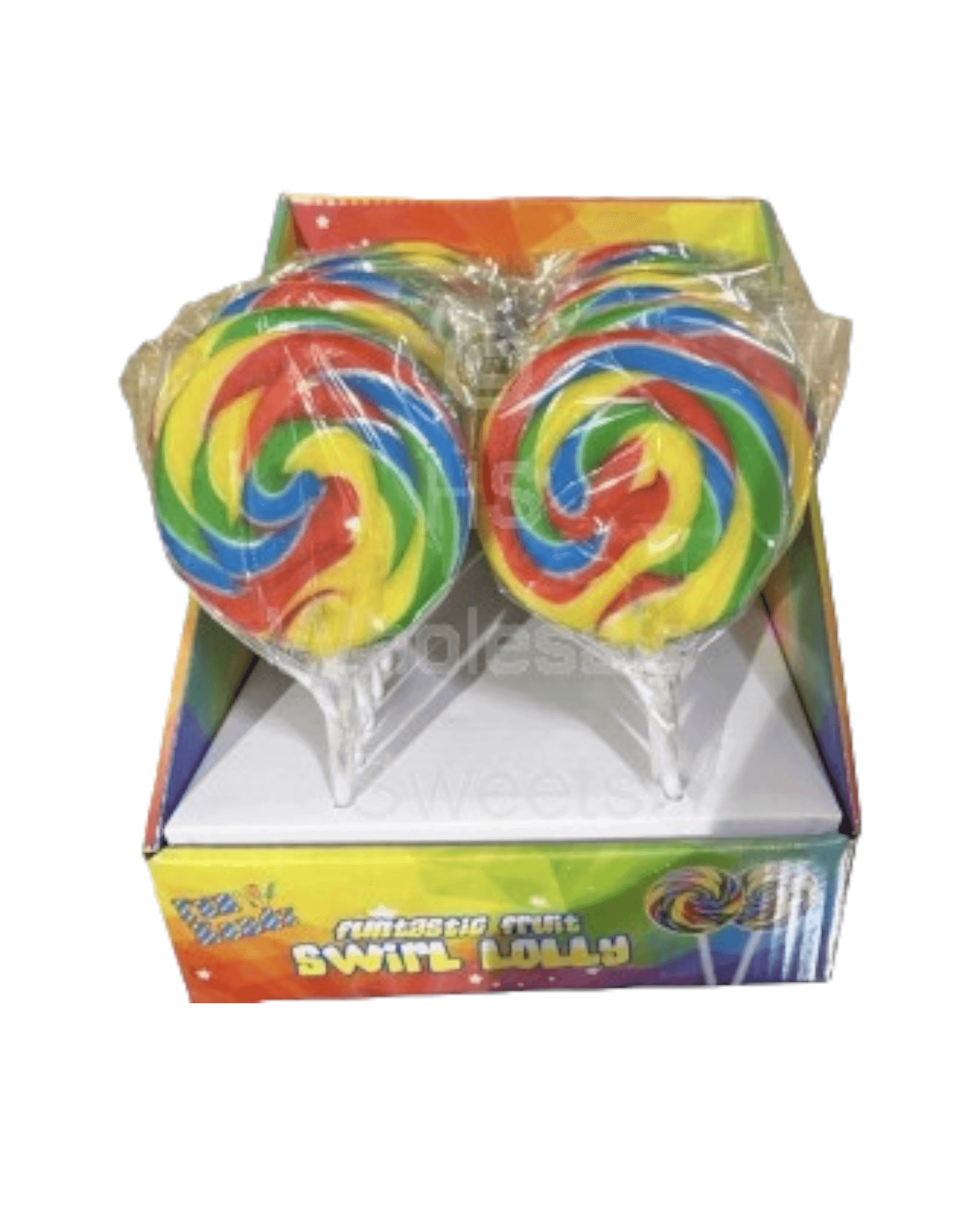 Fun Kandy Swirl Round Lolly 55g Single Fun Kandy