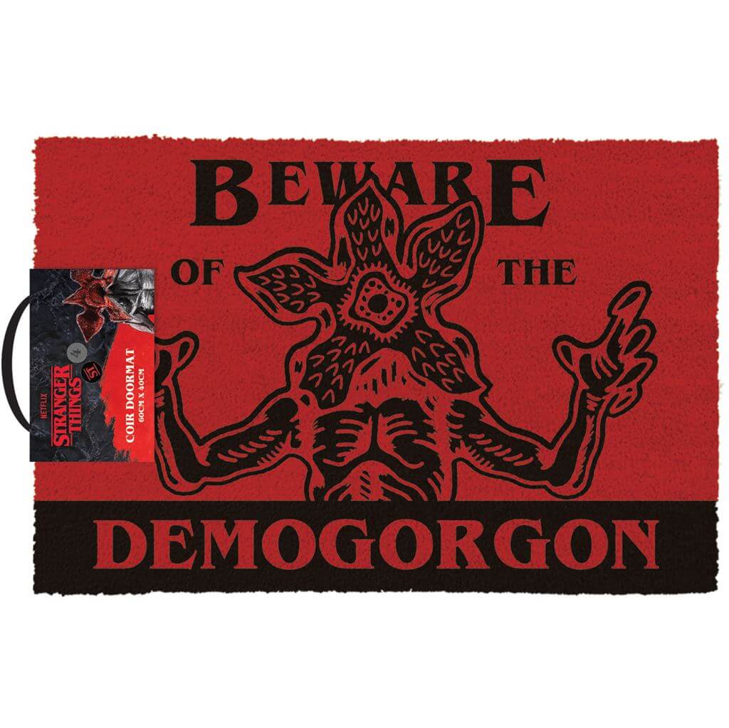 Stranger Things - Beware Demogorgon Door Mat Pyramid International