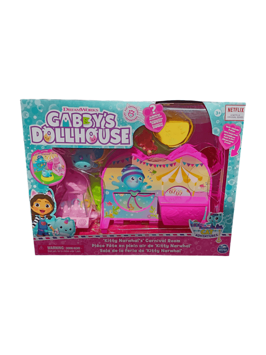 Coussin Décoratif Gabby's Dollhouse 40x40cm - Officiel Avec Garnissage Microfibre