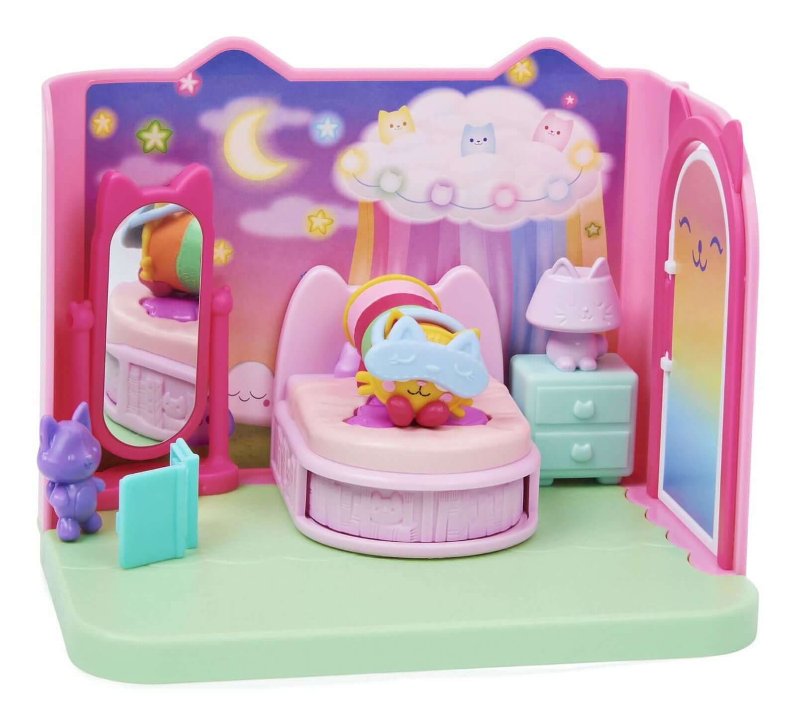 Gabby's Dollhouse Deluxe Room - Pillow Cat Sweet Dreams Bedroom Spin Master Toys