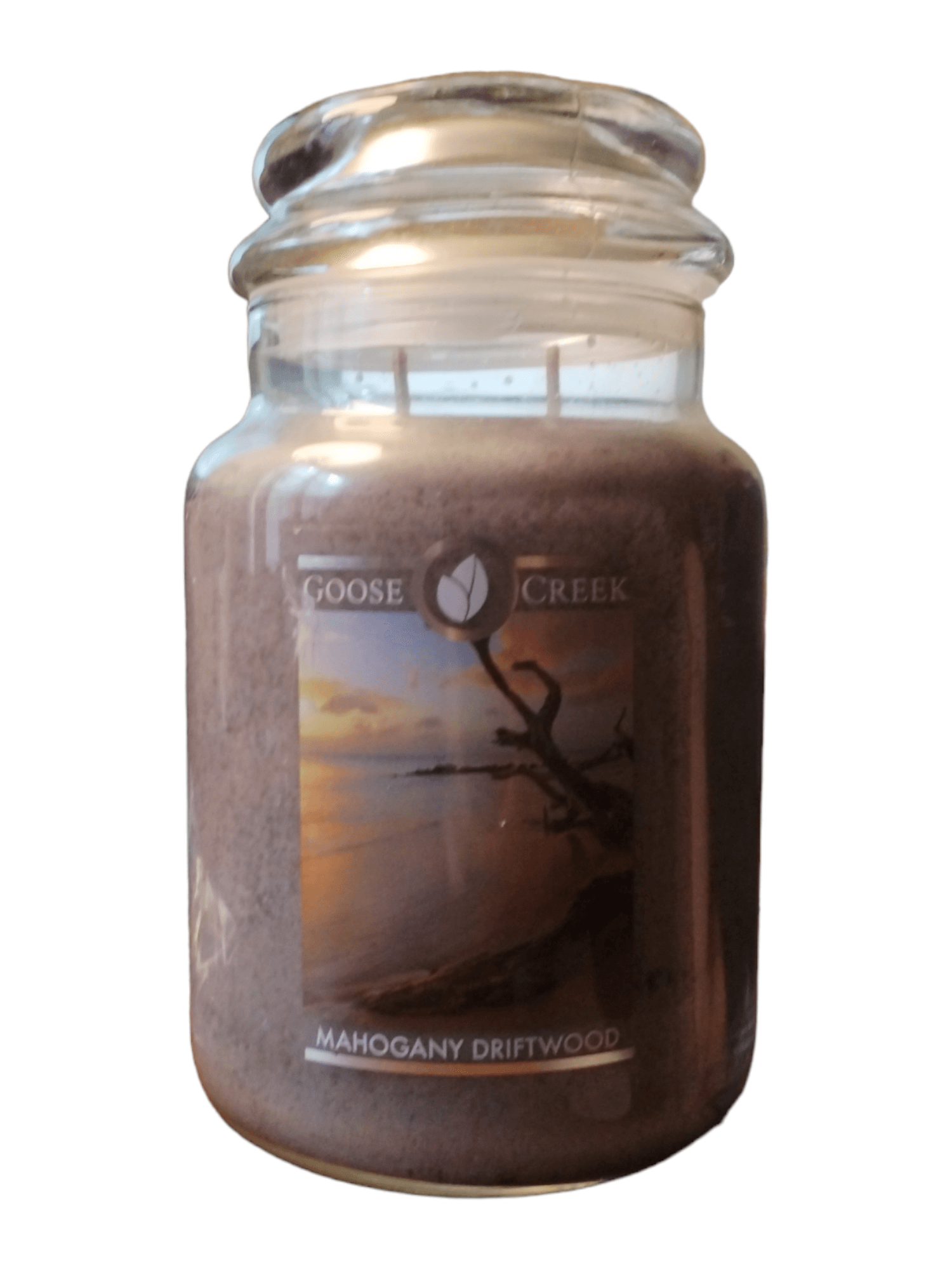 Goose Creek Mahogany Driftwood Large Jar Scented Candle Goose Creek