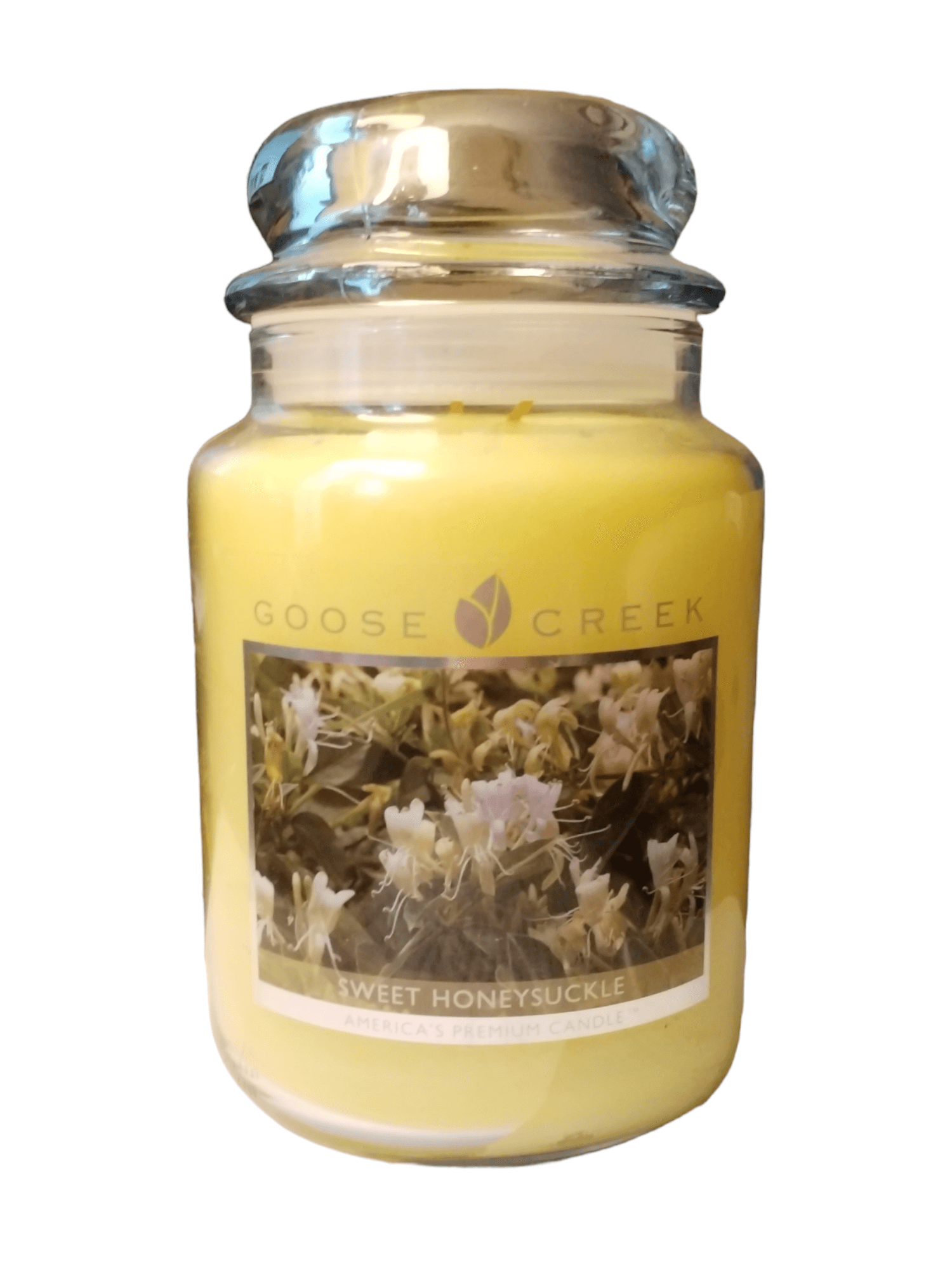 Goose Creek - Sweet Honeysuckle Large Jar Fragranced Candle Goose Creek
