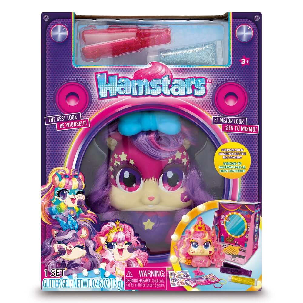 Hamstars Popstar Speaker Dressing Room - Shany Tiger Head Toys