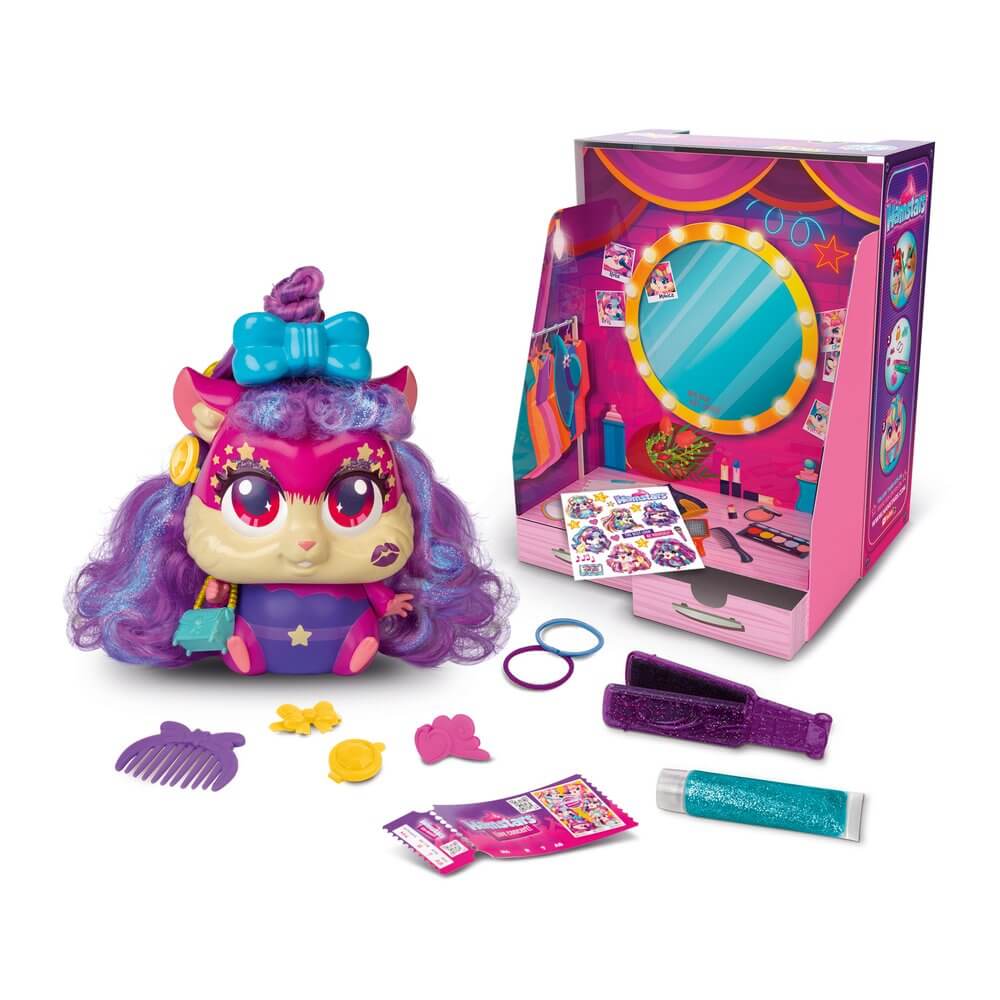 Hamstars Popstar Speaker Dressing Room - Shany Tiger Head Toys