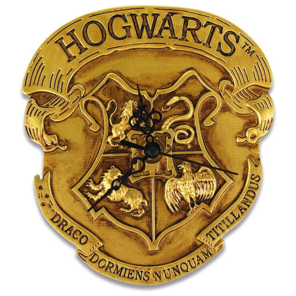 Harry Potter Classic Crest Hogwarts Clock Pyramid International