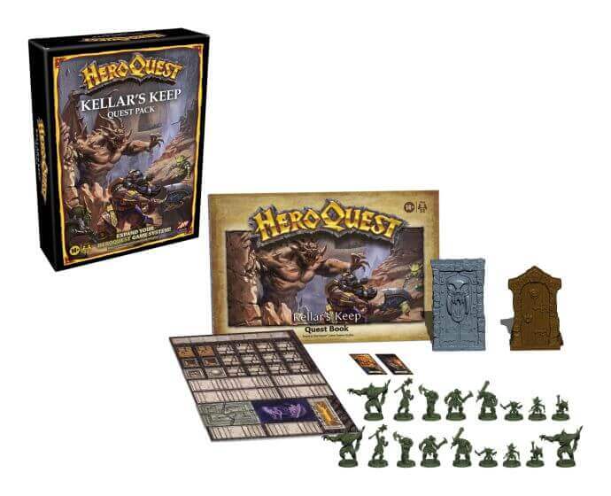 HeroQuest Expansion - Kellars Keep Hasbro